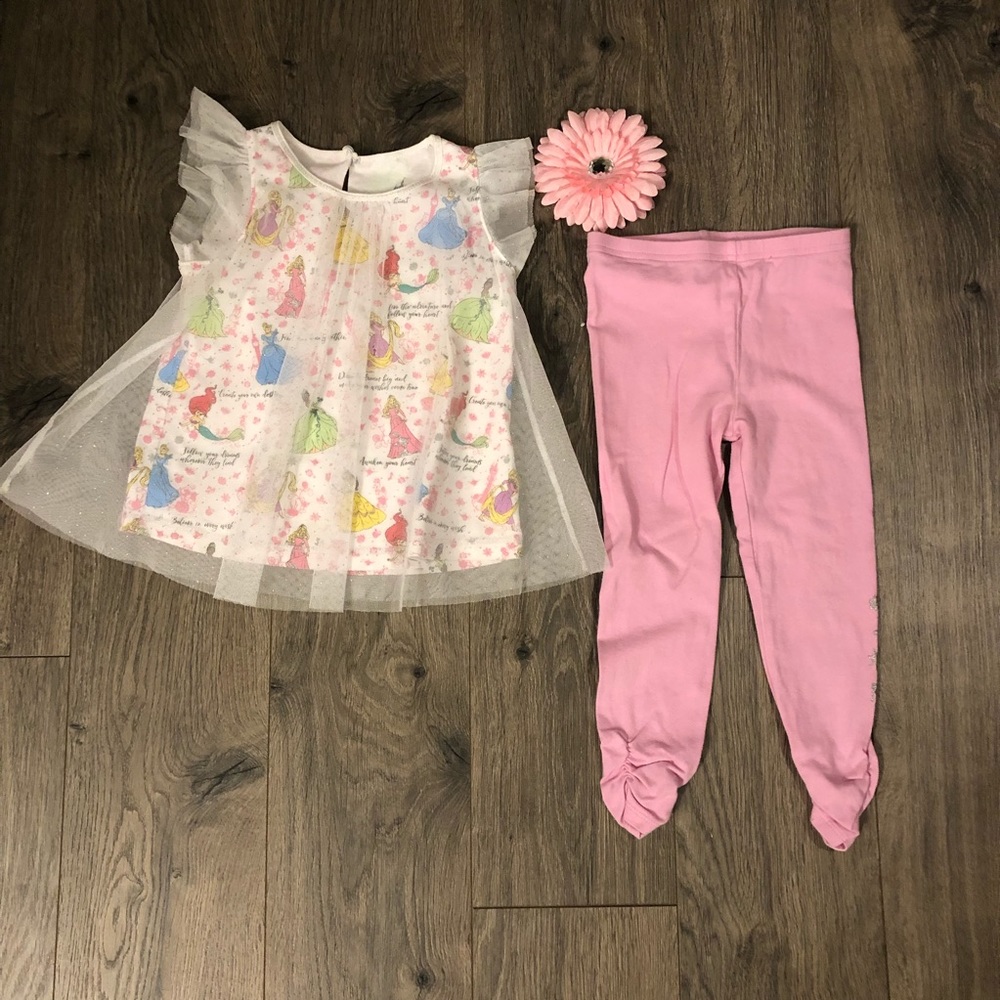 Toddler girl Disney Princess outfit